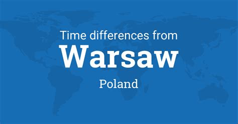 poland time difference from usa